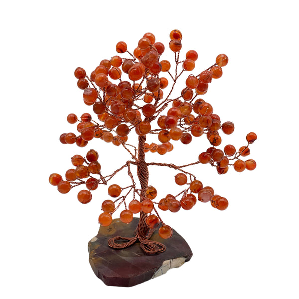 Carnelian Gemstone Tree