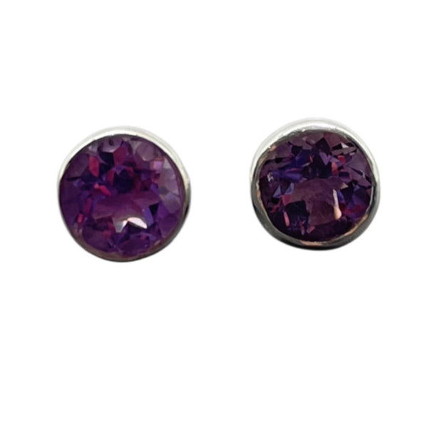 Amethyst Studs