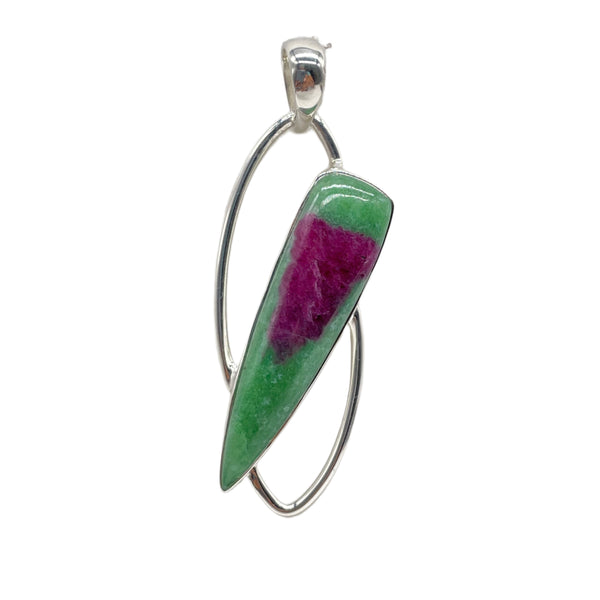 Ruby Zoisite Pendant