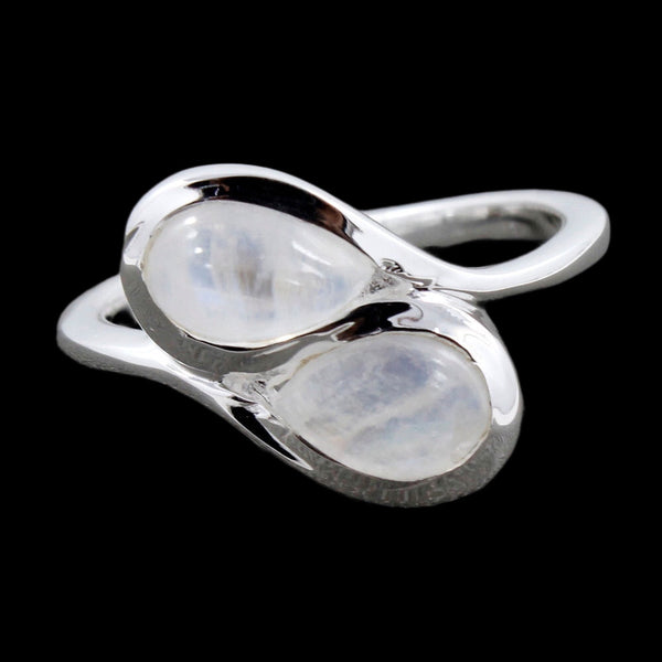 RAINBOW MOONSTONE RING