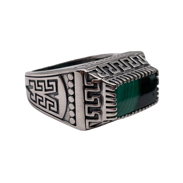 Men's Malachite Ring
