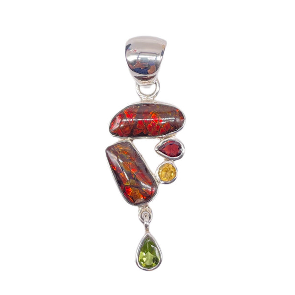 Ammolite Pendant