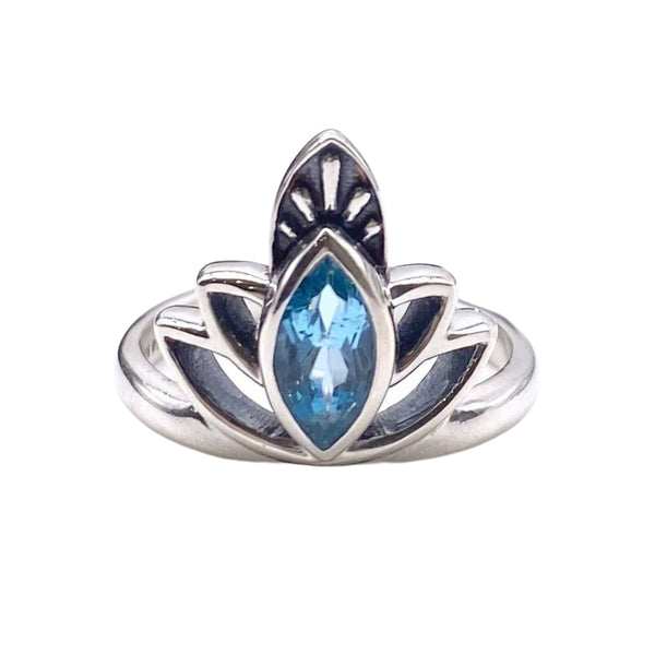 Blue Topaz Ring