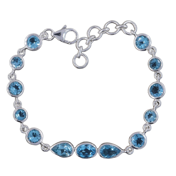 BLUE TOPAZ BRACELET