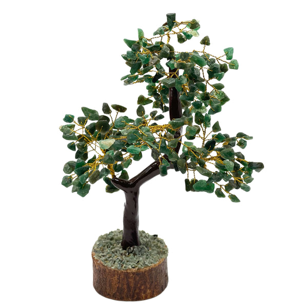 Green Quartz Gemstone Tree