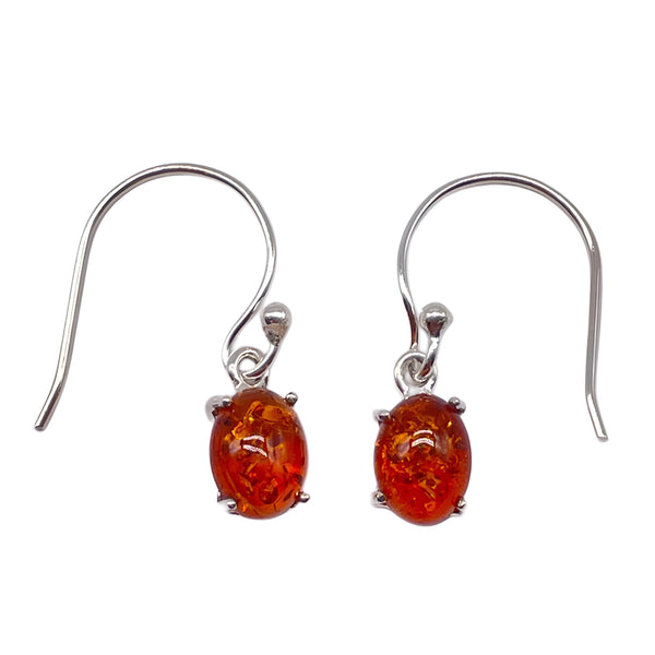 Baltic Amber Dangle Earrings