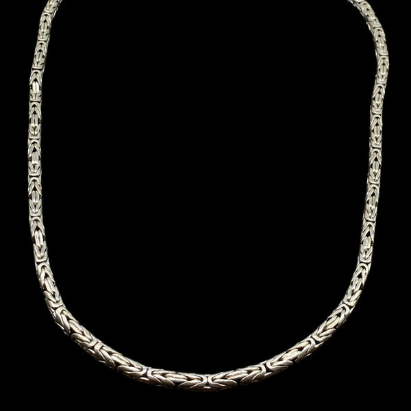 Byzantine Silver Chain