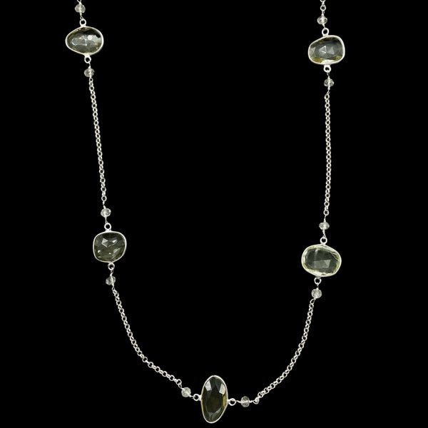 Green Amethyst Necklace