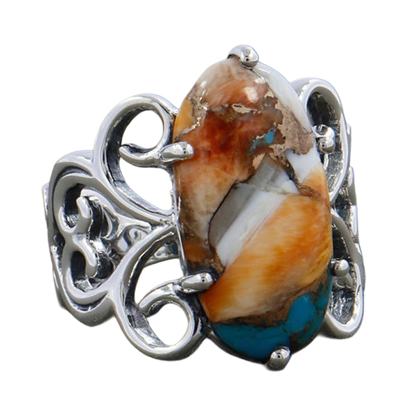 TURQUOISE SPINY OYSTER RING