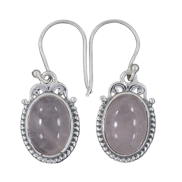 Rose Quartz Earrings