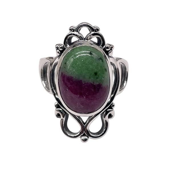 Ruby Zoisite Ring