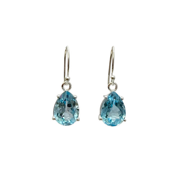 Blue topaz Earring