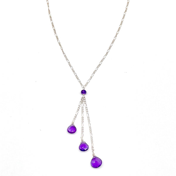 Amethyst Necklace Set