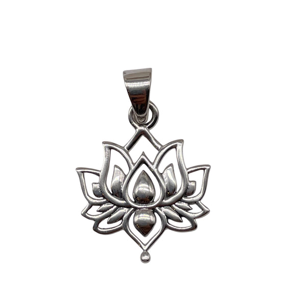 925 Silver Lotus Pendant