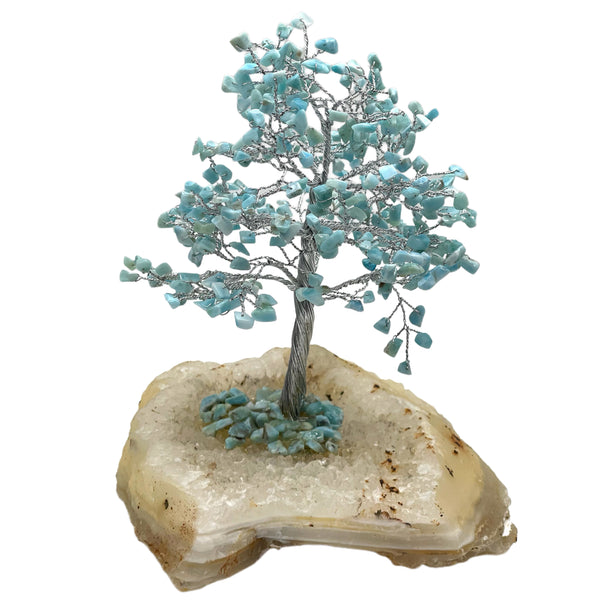 Larimar Gemstone Tree