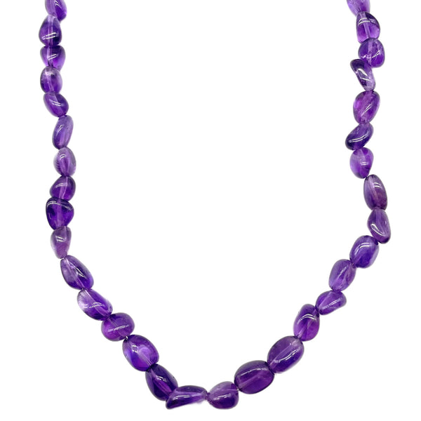 Amethyst Beaded Necklace