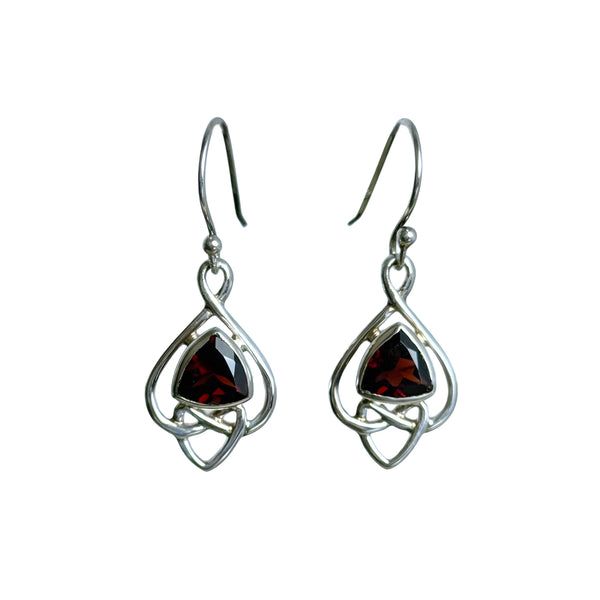 Garnet Earrings