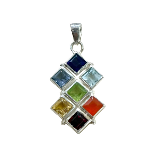 Chakra Grid Pendant