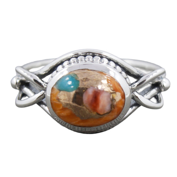 Turquoise Spiny Oyster Ring