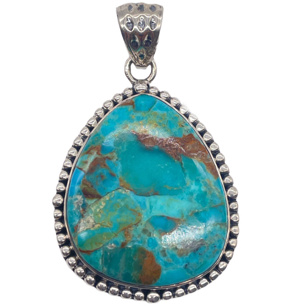 Boulder Turquoise Pendant