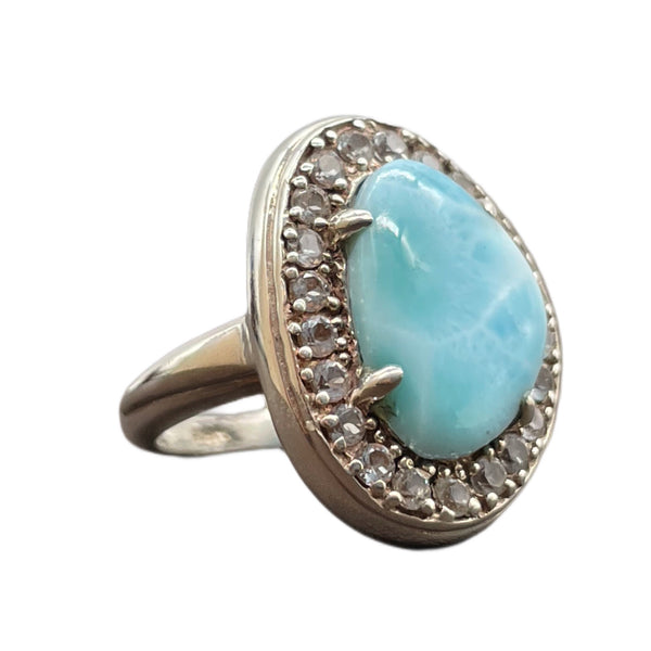 Larimar Ring