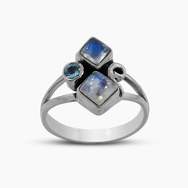 Mixed Stone Ring