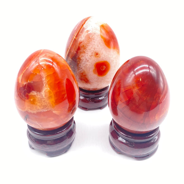 Flame jasper egg (per piece)