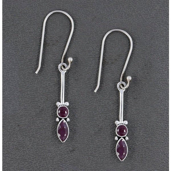 RUBY EARRING