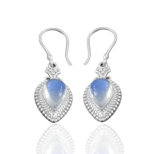 Rainbow Moonstone Earrings