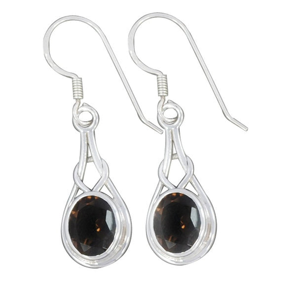 Smoky Quartz Earring