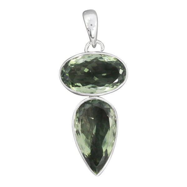 GREEN AMETHYST PENDANT