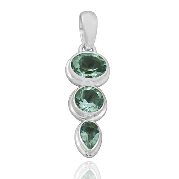 GREEN AMETHYST PENDANT