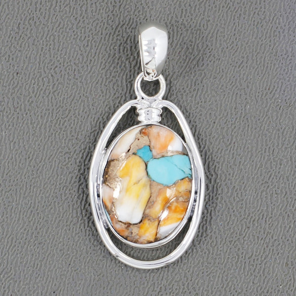 TURQUOISE SPINEY OYSTER PENDANT