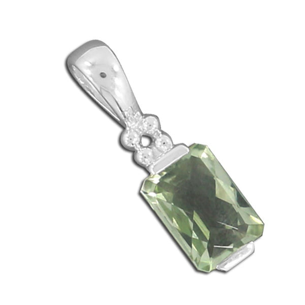 GREEN AMETHYST PENDANT