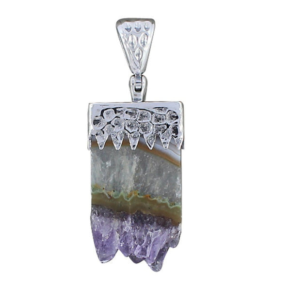 AMETHYST SLICE PENDANT