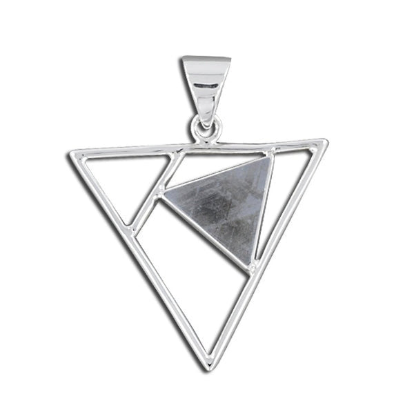 METEORITE SLICE PENDANT