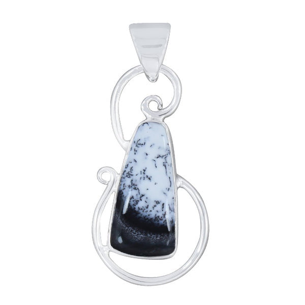 DENDRITIC OPAL PENDANT