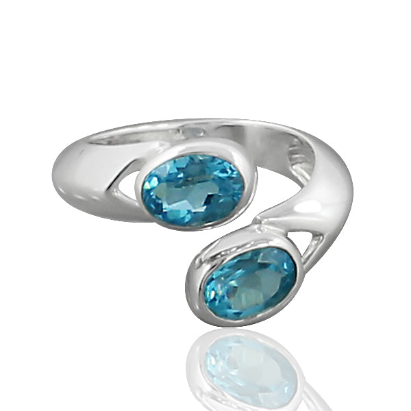 Blue Topaz Ring