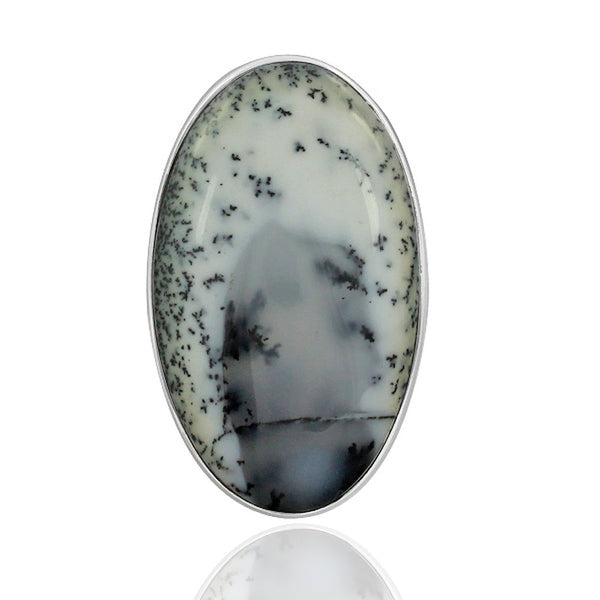 DENDRITIC OPAL RING