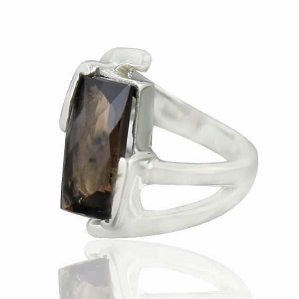 SMOKY QUARTZ RING