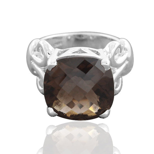 SMOKY QUARTZ RING