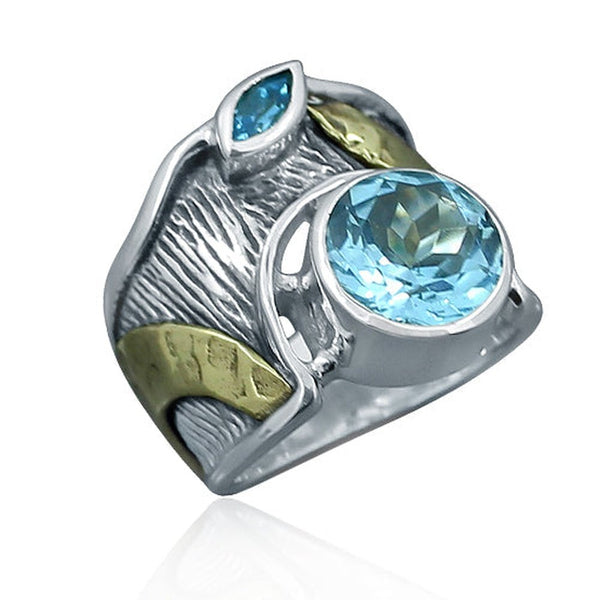 BLUE TOPAZ RING