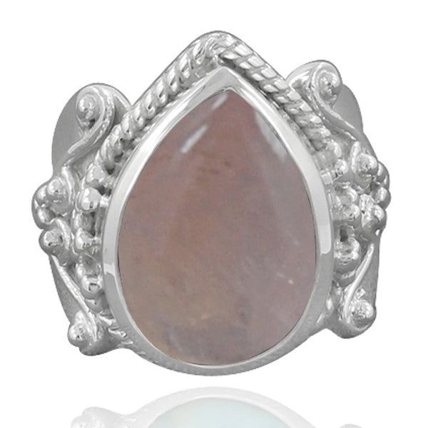 ROSE QUARTZ RING