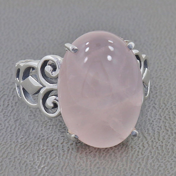 ROSE QUARTZ RING