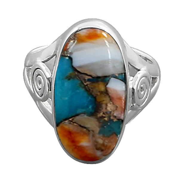 Turquoise Spiny Oyster Ring