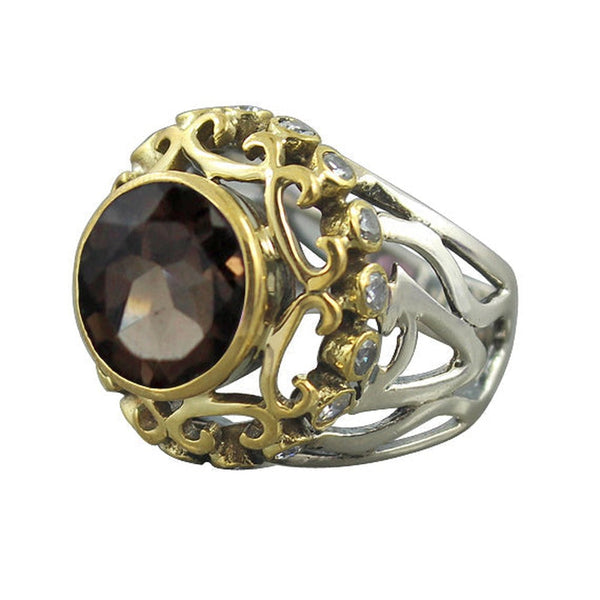 SMOKY QUARTZ RING