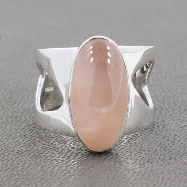 ROSE QUARTZ RING