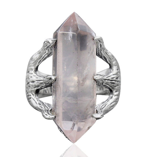 ROSE QUARTZ RING