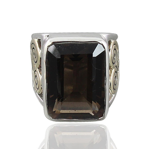 SMOKY QUARTZ RING