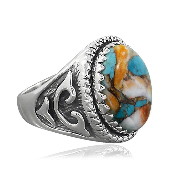 Turquoise Spiny Oyster Ring